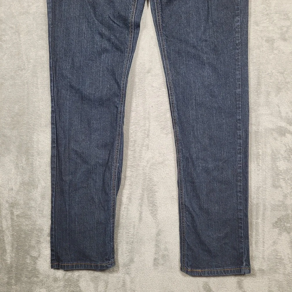 Levi's 541 Jeans Men 36x36 (Fits 36x34) Blue Athletic Taper Stretch Denim